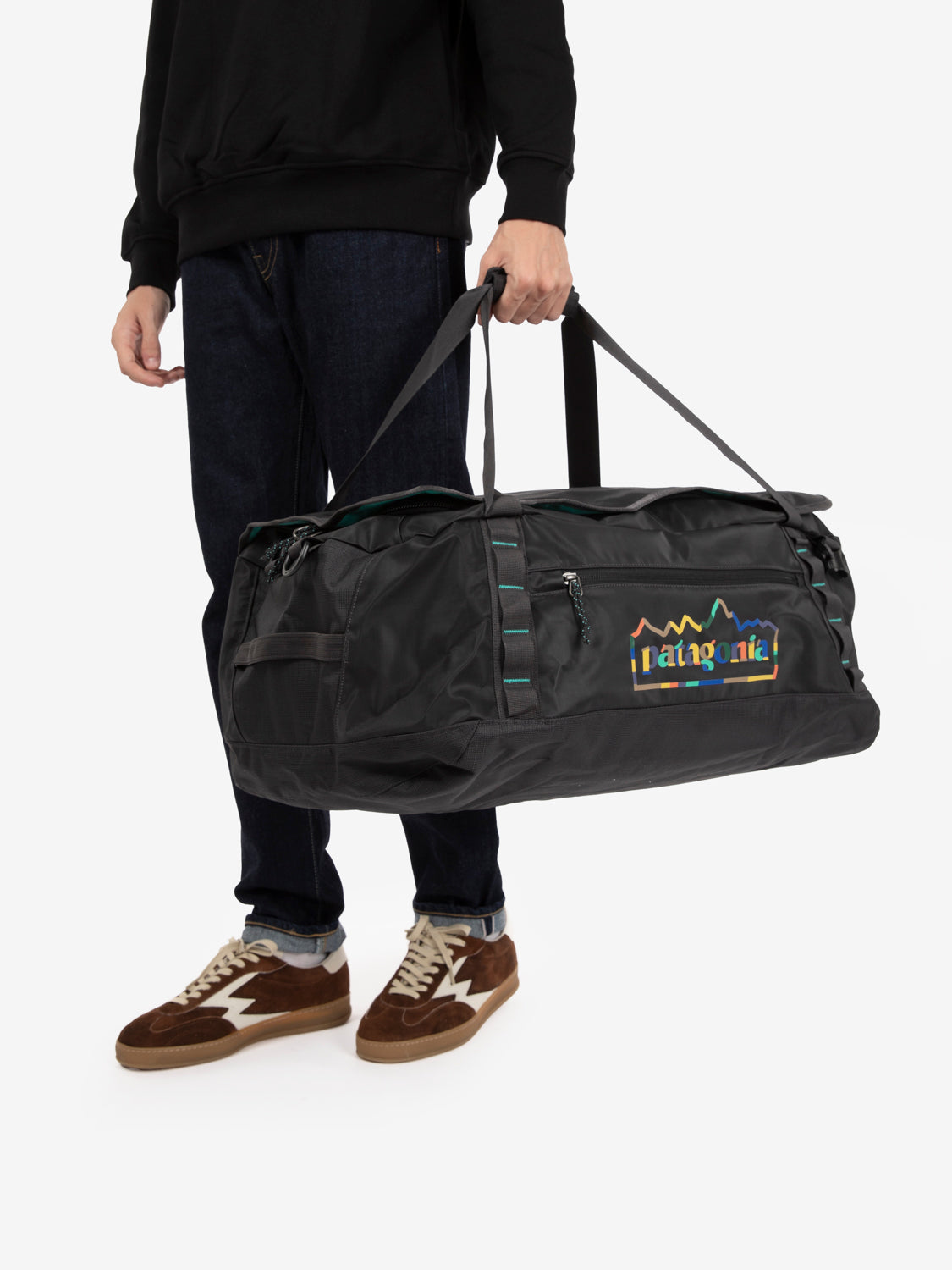 Black Hole® Duffel 55L nero / azzurro