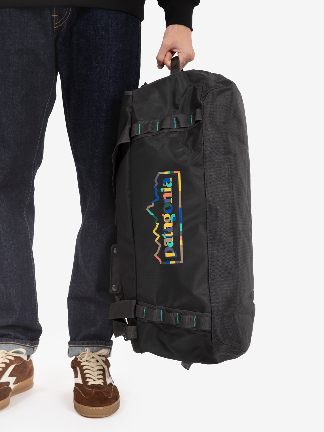 Black Hole® Duffel 55L nero / azzurro