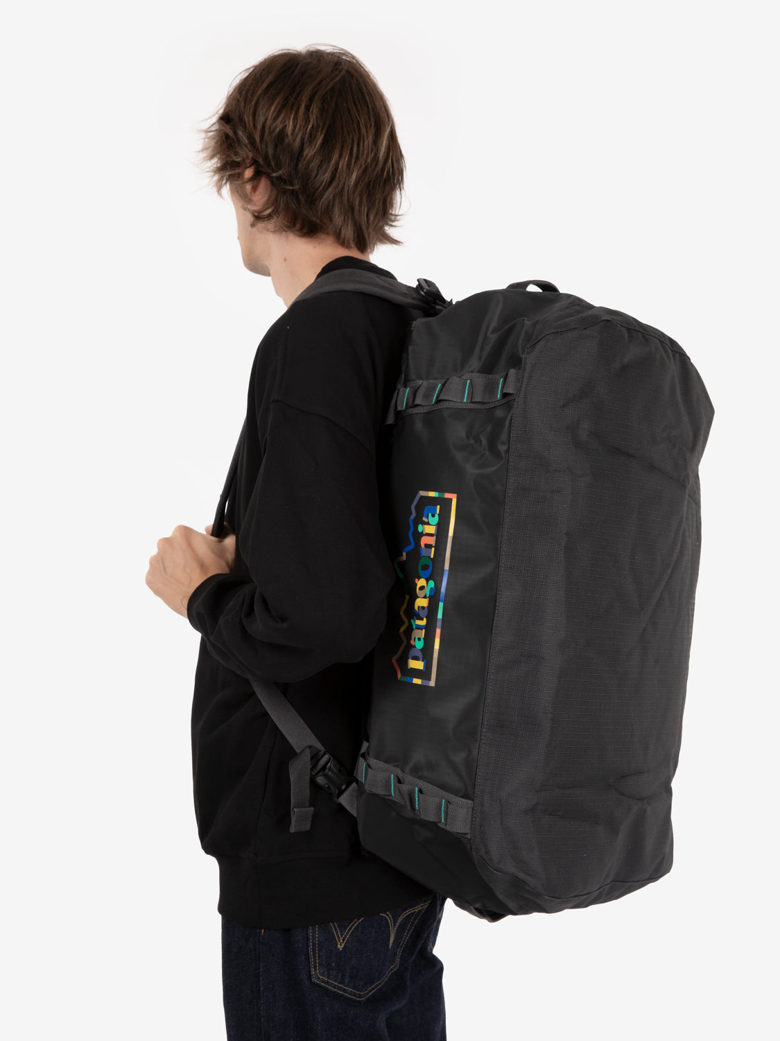 Black Hole® Duffel 55L nero / azzurro