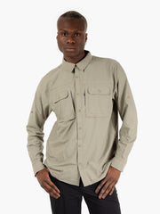 PATAGONIA - Camicia LS guided sun river rock green