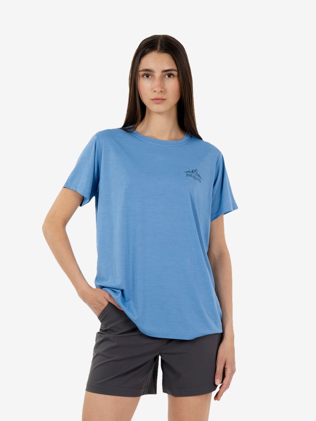 Capilene® Cool daily shirt cloud crag Shore Blue
