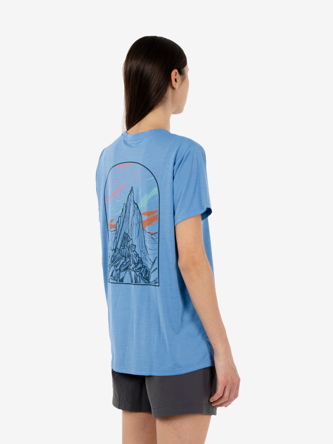Capilene® Cool daily shirt cloud crag Shore Blue