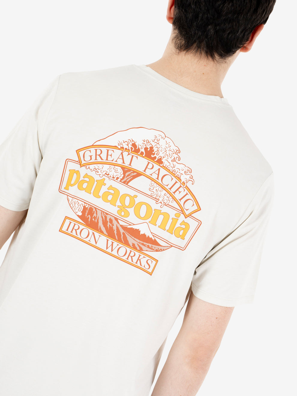 Capilene® Cool daily shirt great waves dyno white