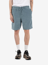 Corduroy Volley shorts blue sage