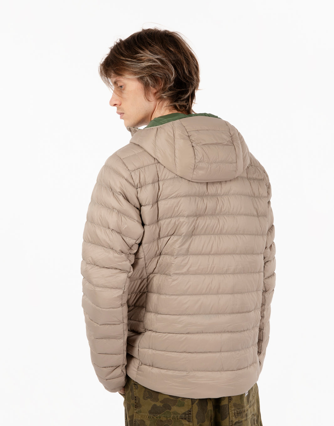 Down Sweater™ Hoody beige