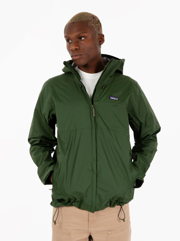 PATAGONIA - Giacca impermeabile M's Torrentshell 3L verde