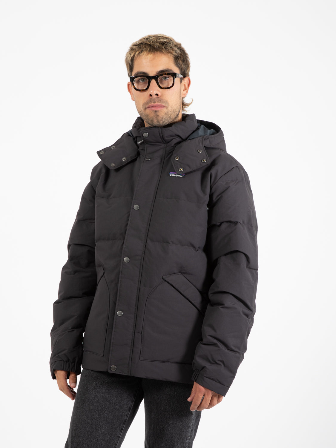 Men's Downdrift ink black jacket