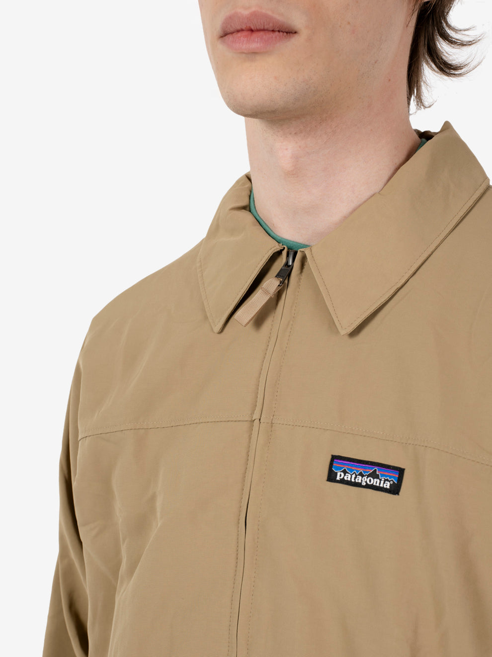 Isthmus unlined jacket slab khaki