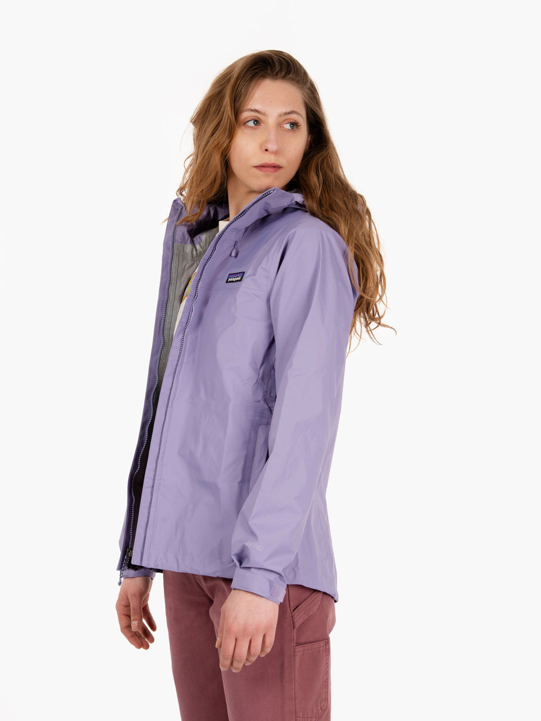 Jacket W'S Torrentshell 3L concrete purple