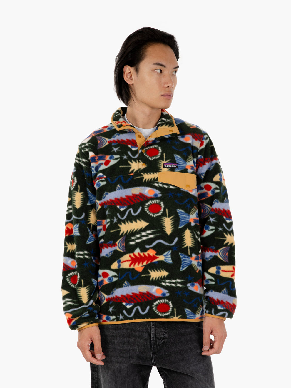 M Lightweight Synchilla® Snap-T® Fleece Pullover green