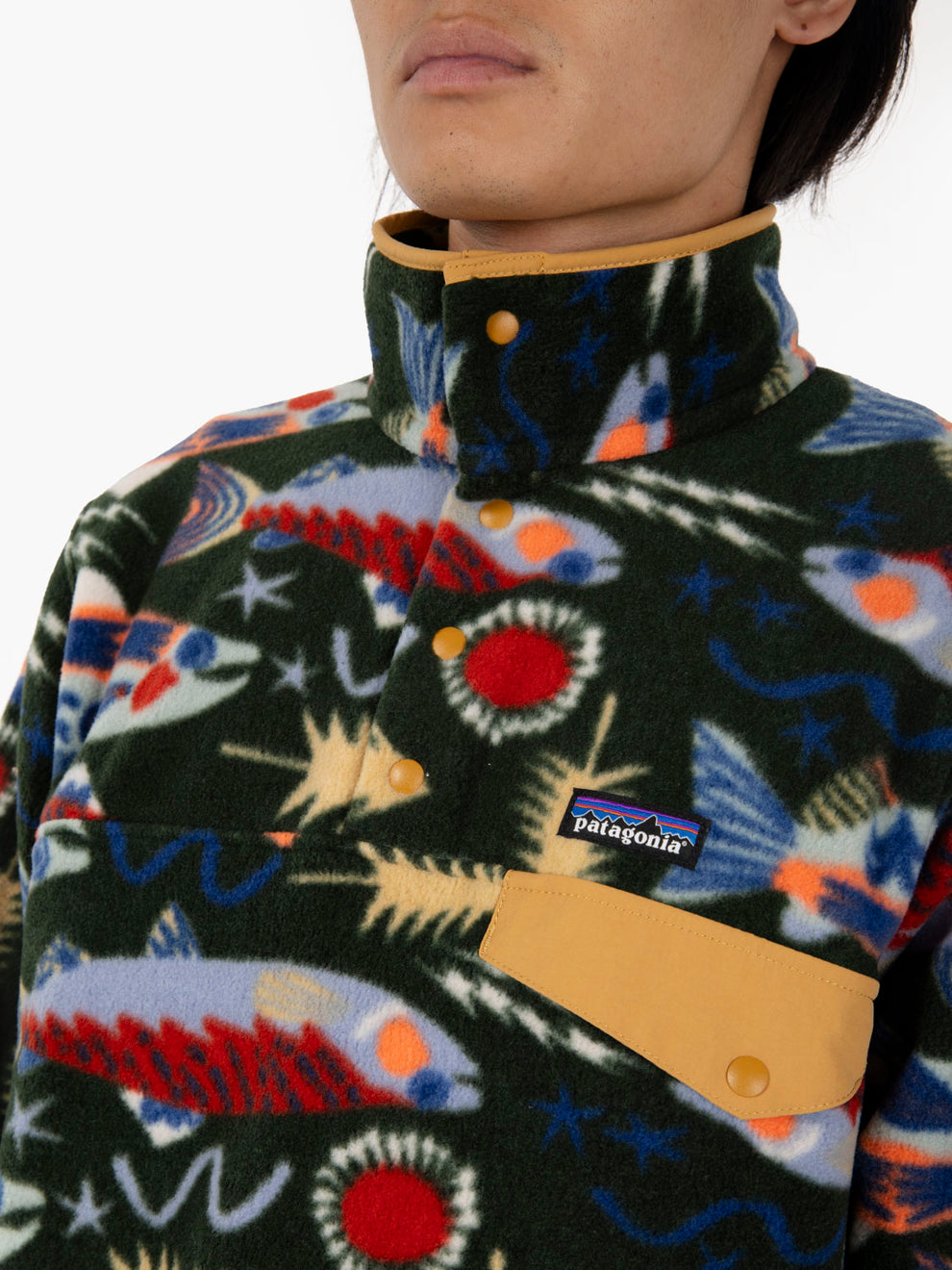 M Lightweight Synchilla® Snap-T® Fleece Pullover green