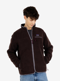 M Retro pile jacket brown