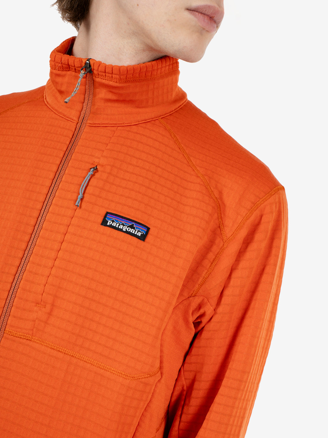 Men's R1® Fleece Jacket orange