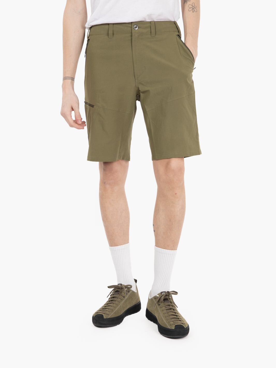Men's Terravia Trail Shorts - 10" tent green