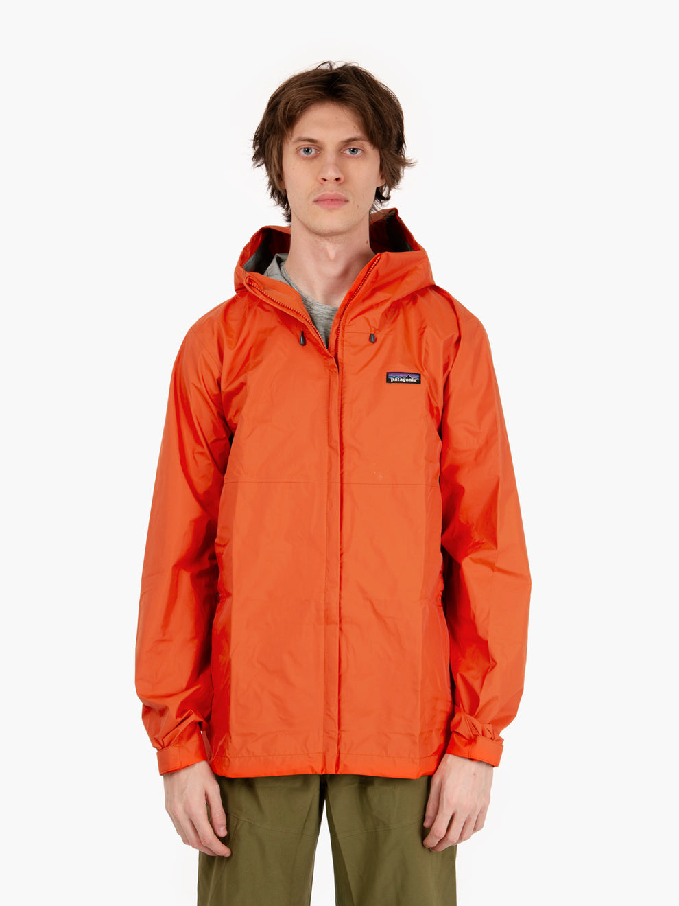 Patagonia Men's Torrentshell 3L Rain Jacket orange1