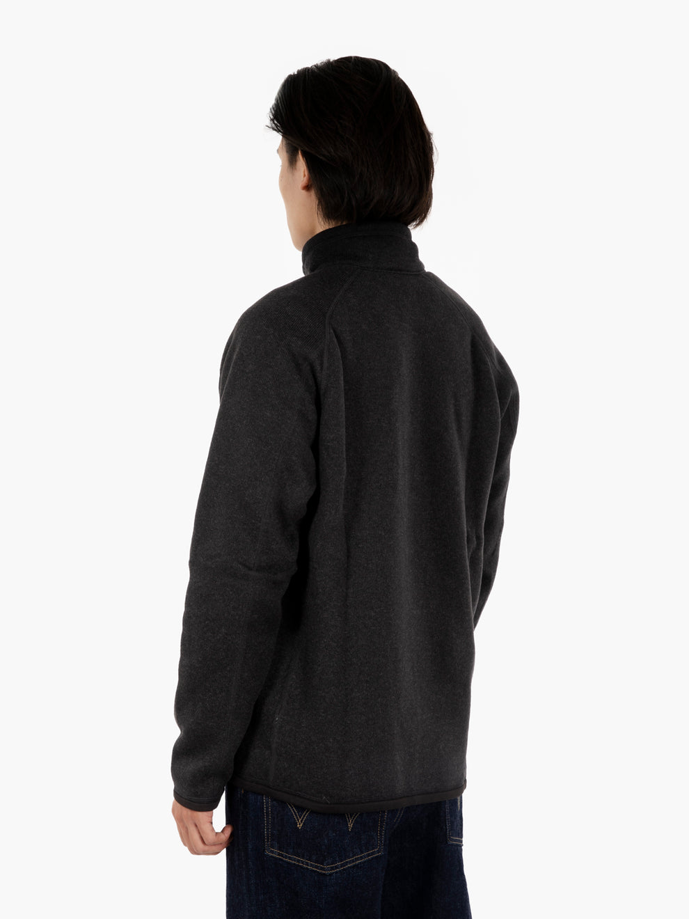M'S Better Sweather 1/4 zip black