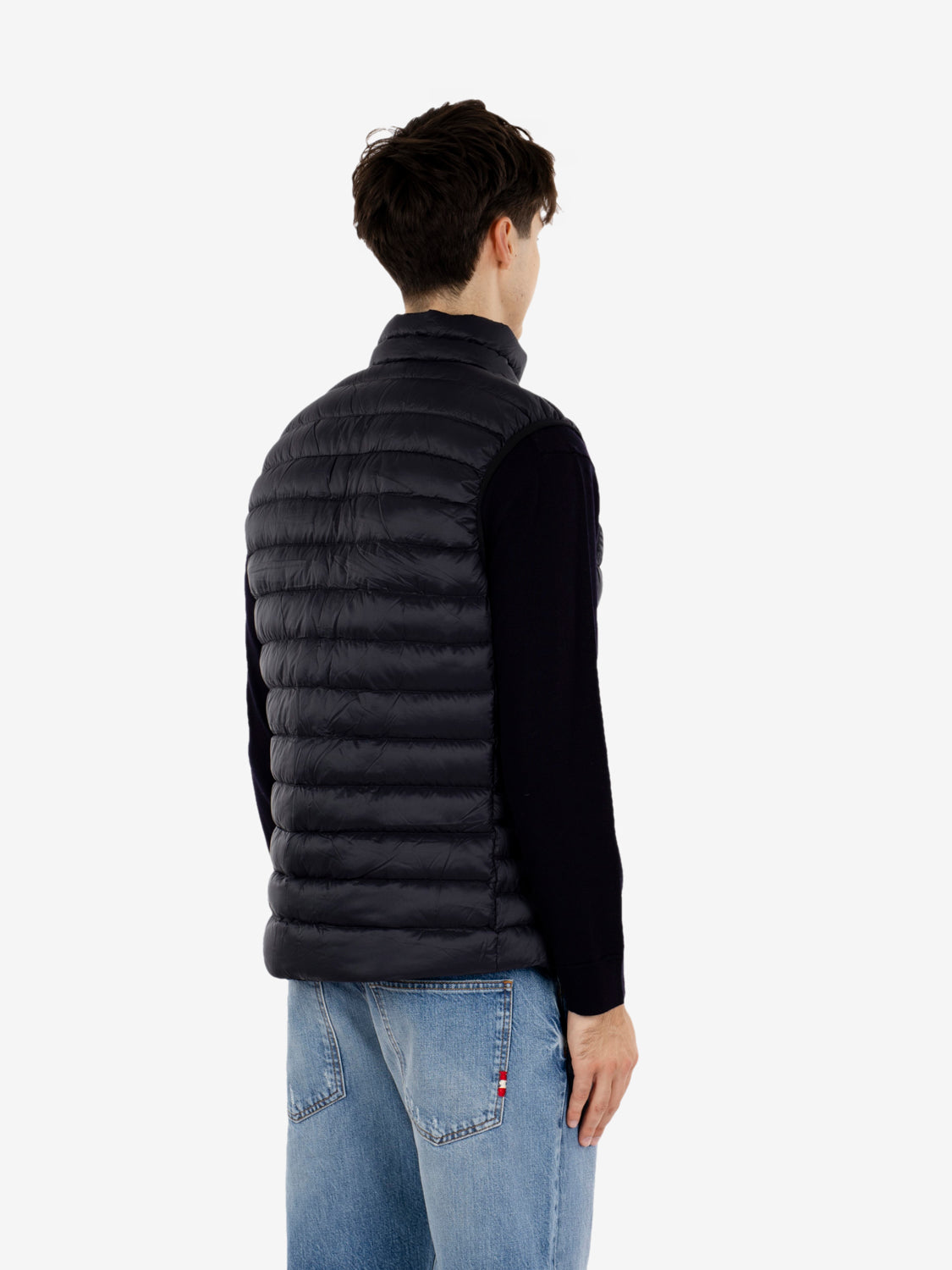 M'S Down sweater vest treeline green