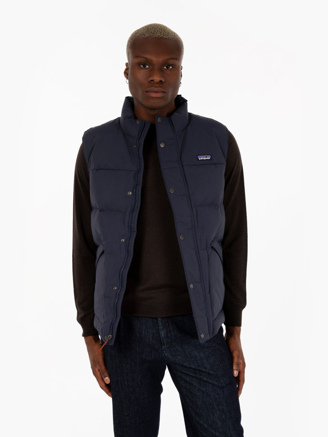 Patagonia - M'S downdrift vest blue | STIMM