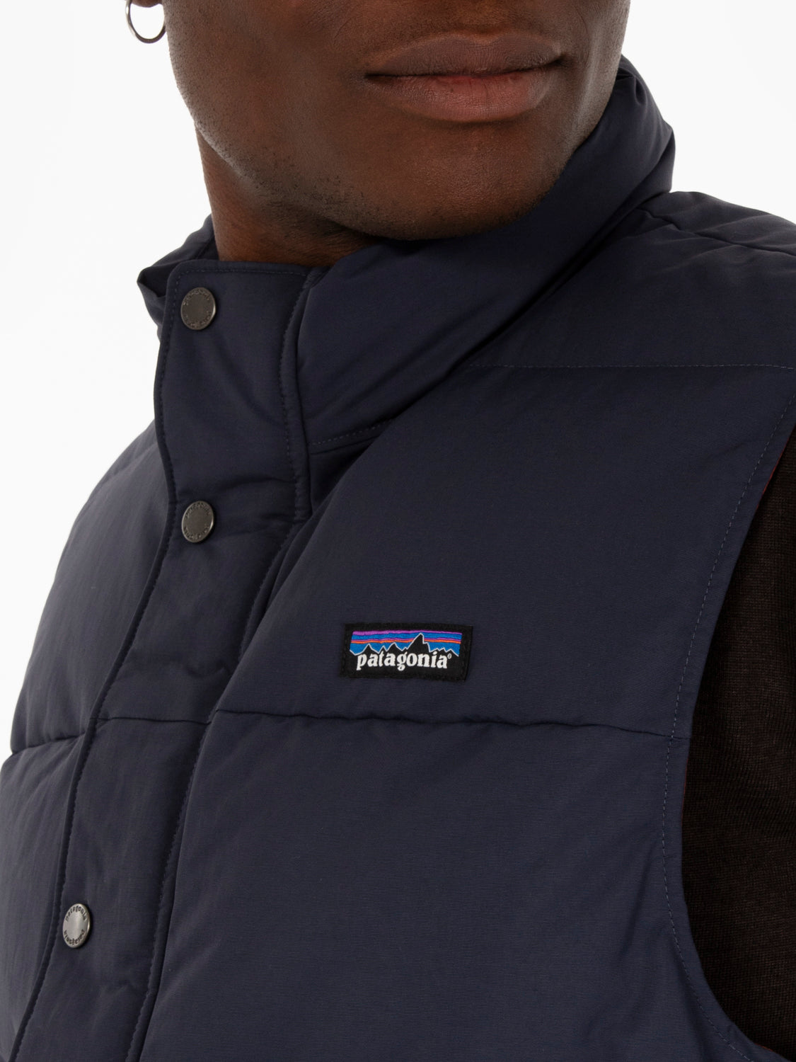Patagonia - M'S downdrift vest blu | STIMM