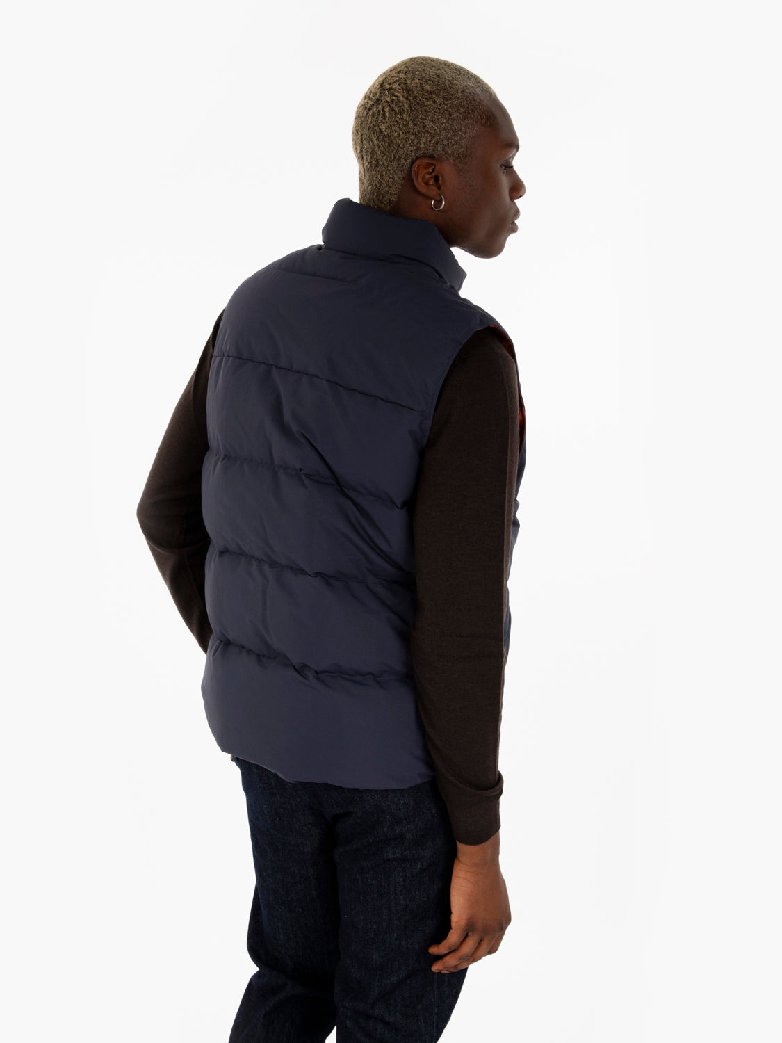 M'S downdrift vest blu