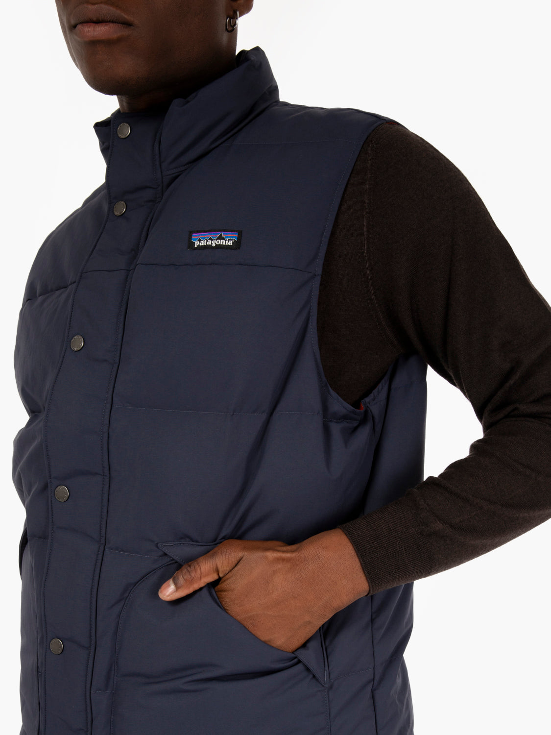 M'S downdrift vest blu
