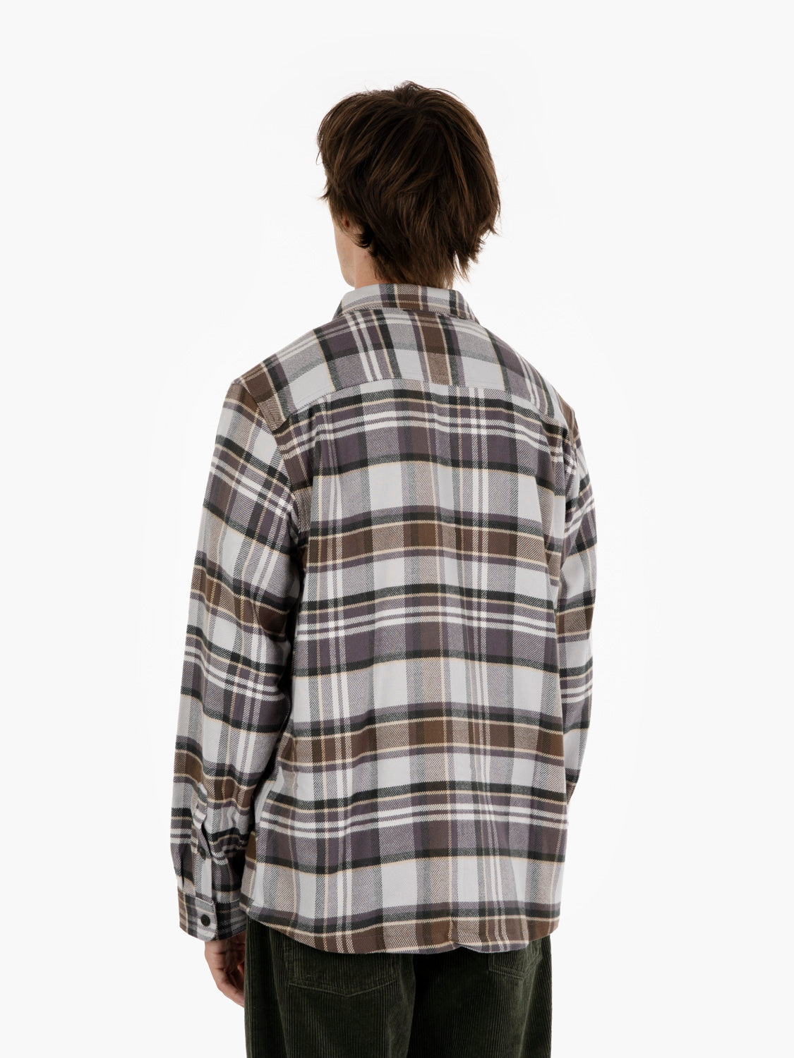 M'S FJORD FLANNEL SHIRT BLIZZARD SALT GRAY 42401_BZGY