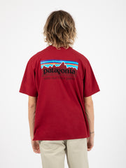 PATAGONIA - M'S P-6 Mission organic t-shirt wax red