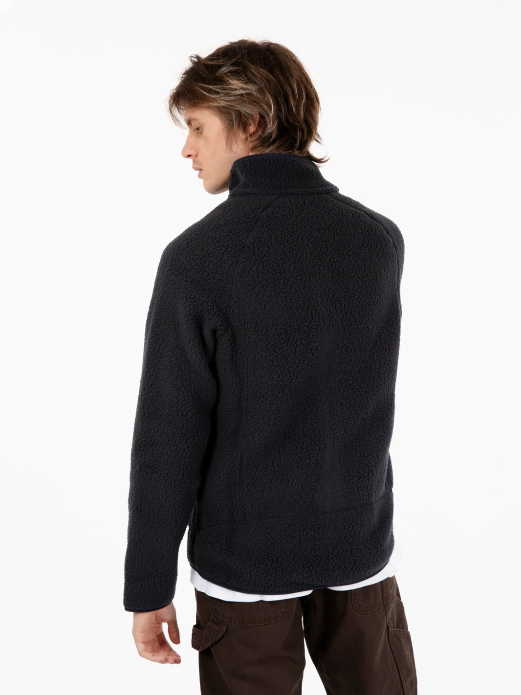 M's retro pile jacket pble