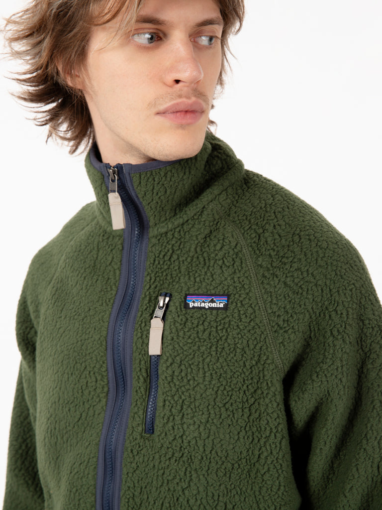 Patagonia retro pile pullover fleece best sale