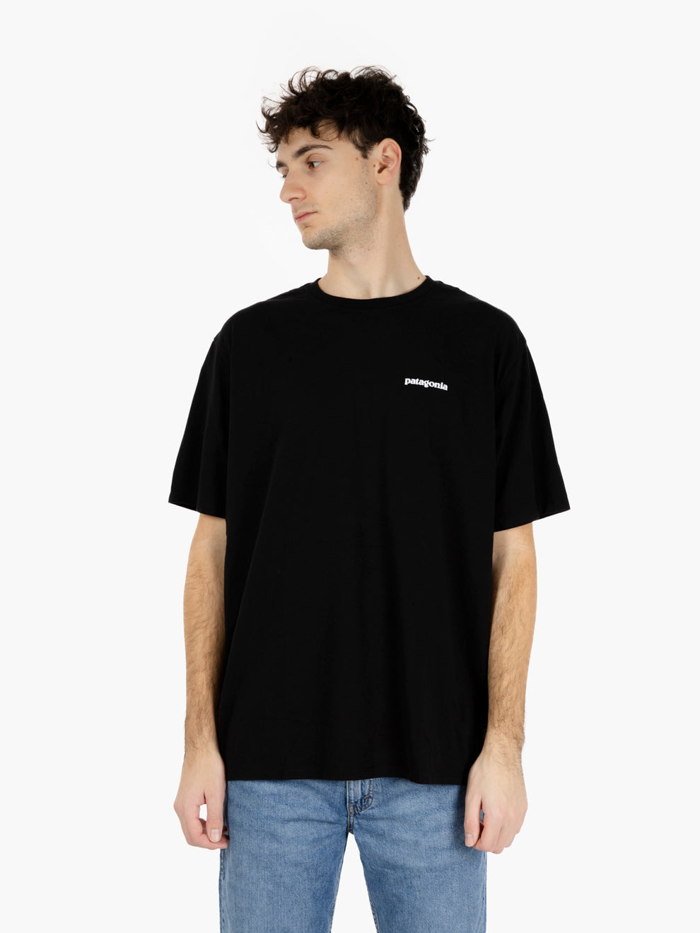 P-6 logo responsibili tee black