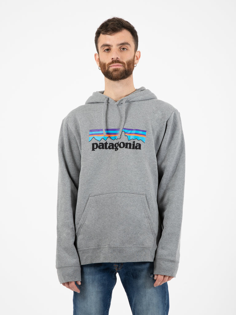 PATAGONIA - P-6 Logo Uprisal hoody gravel heather