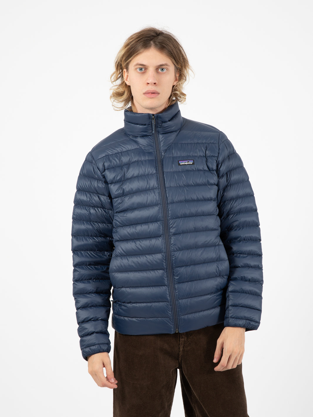 Men's Down Sweater new navy lightweight down jacket