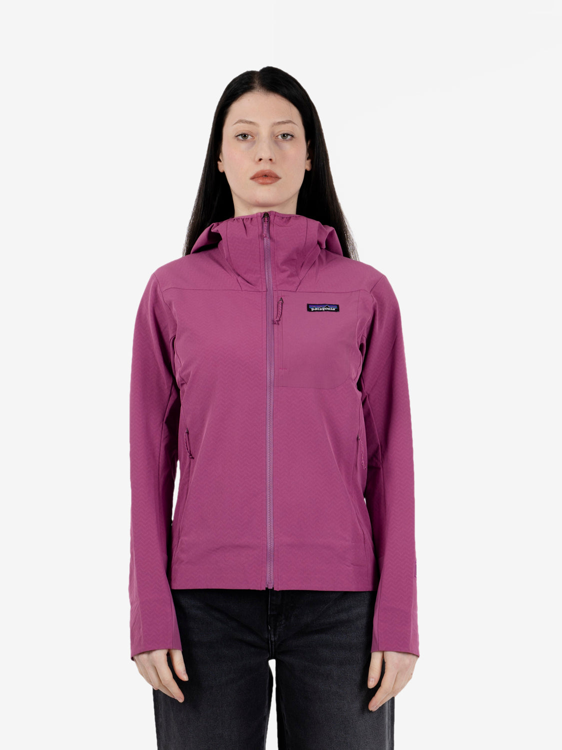 R1 Crossstrata hoody faded magenta
