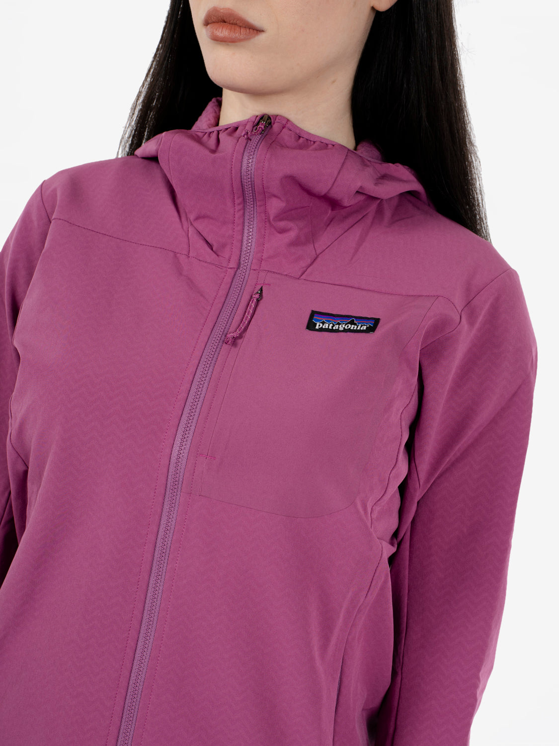 R1 Crossstrata hoody faded magenta