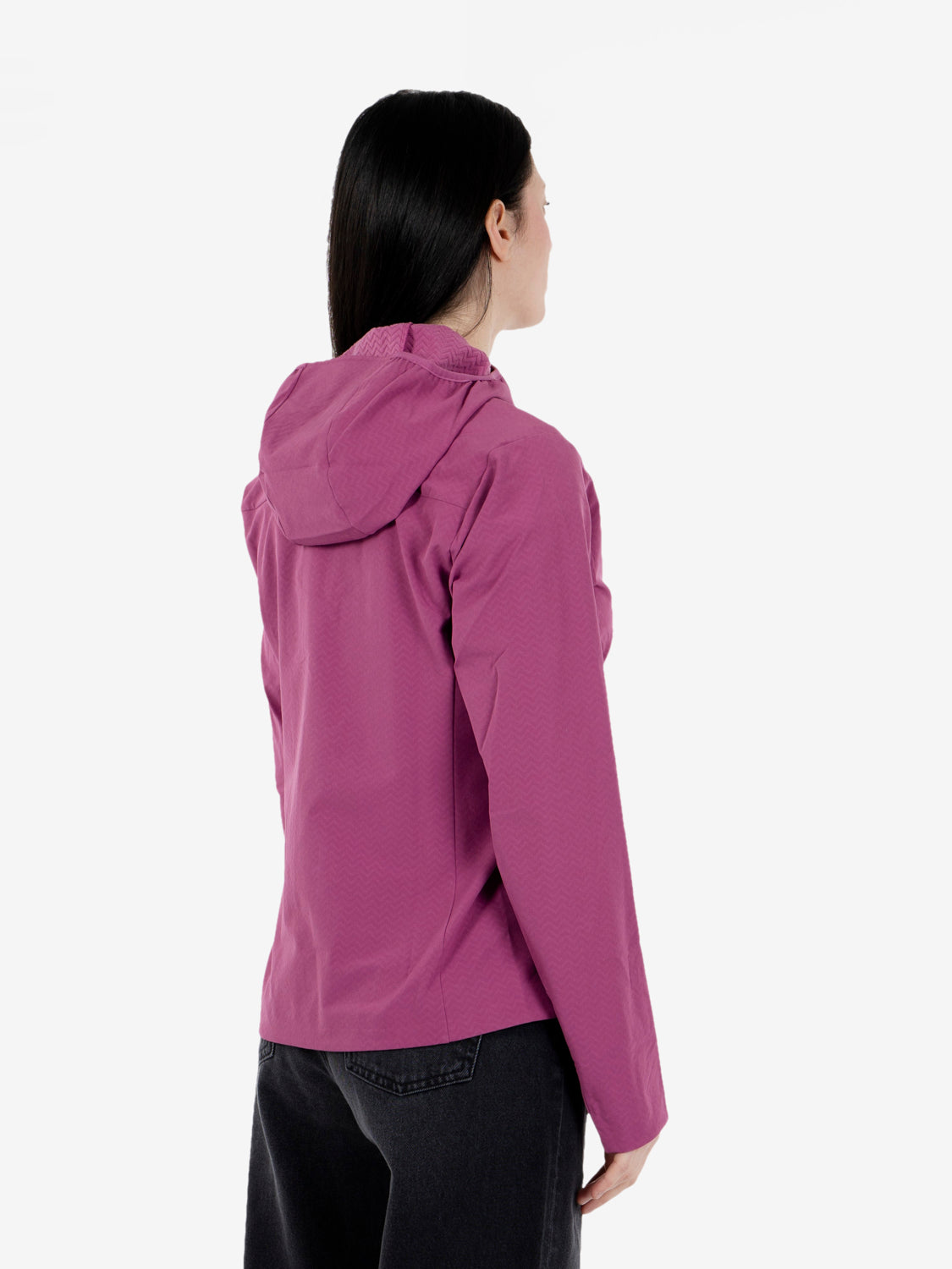 R1 Crossstrata hoody faded magenta