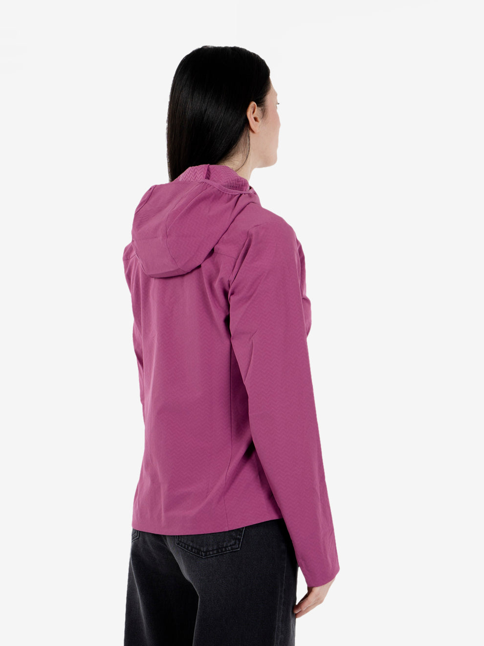 R1 Crossstrata hoody faded magenta