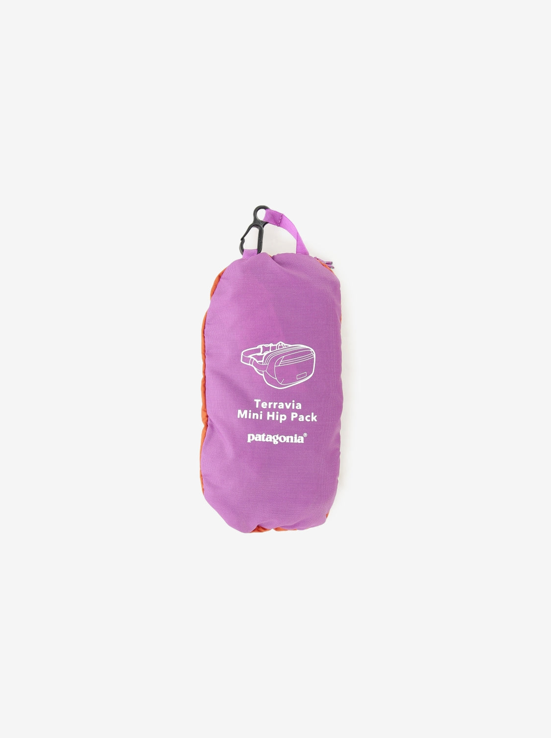 Terravia mini hip pack faded magenta