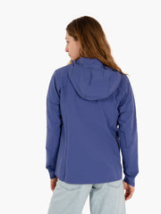 PATAGONIA - W R1 CrossStrata hoody purple