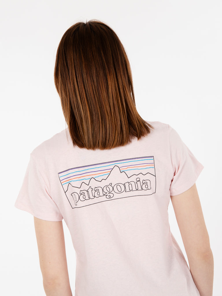 PATAGONIA - Women's P-6 Logo Responsibili-Tee® Whisker Pink