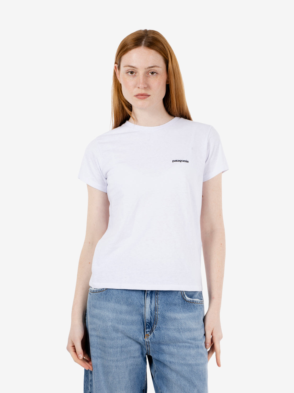 Women's P-6 Logo Responsibili-Tee white