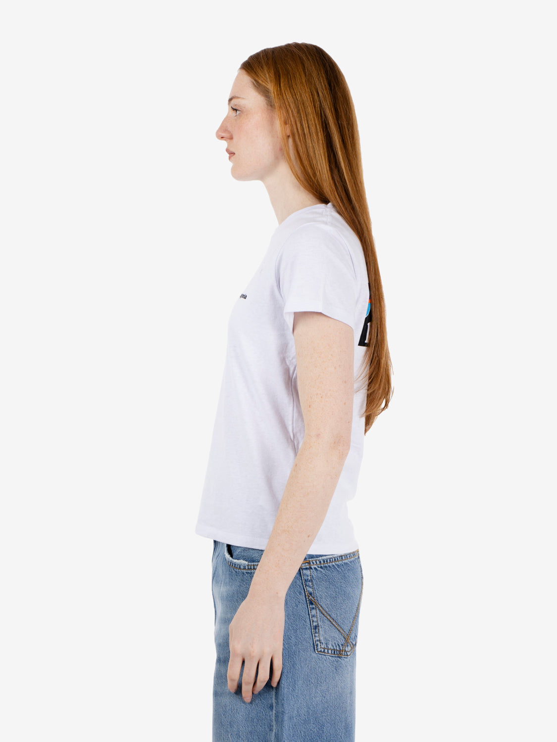 Women's P-6 Logo Responsibili-Tee white