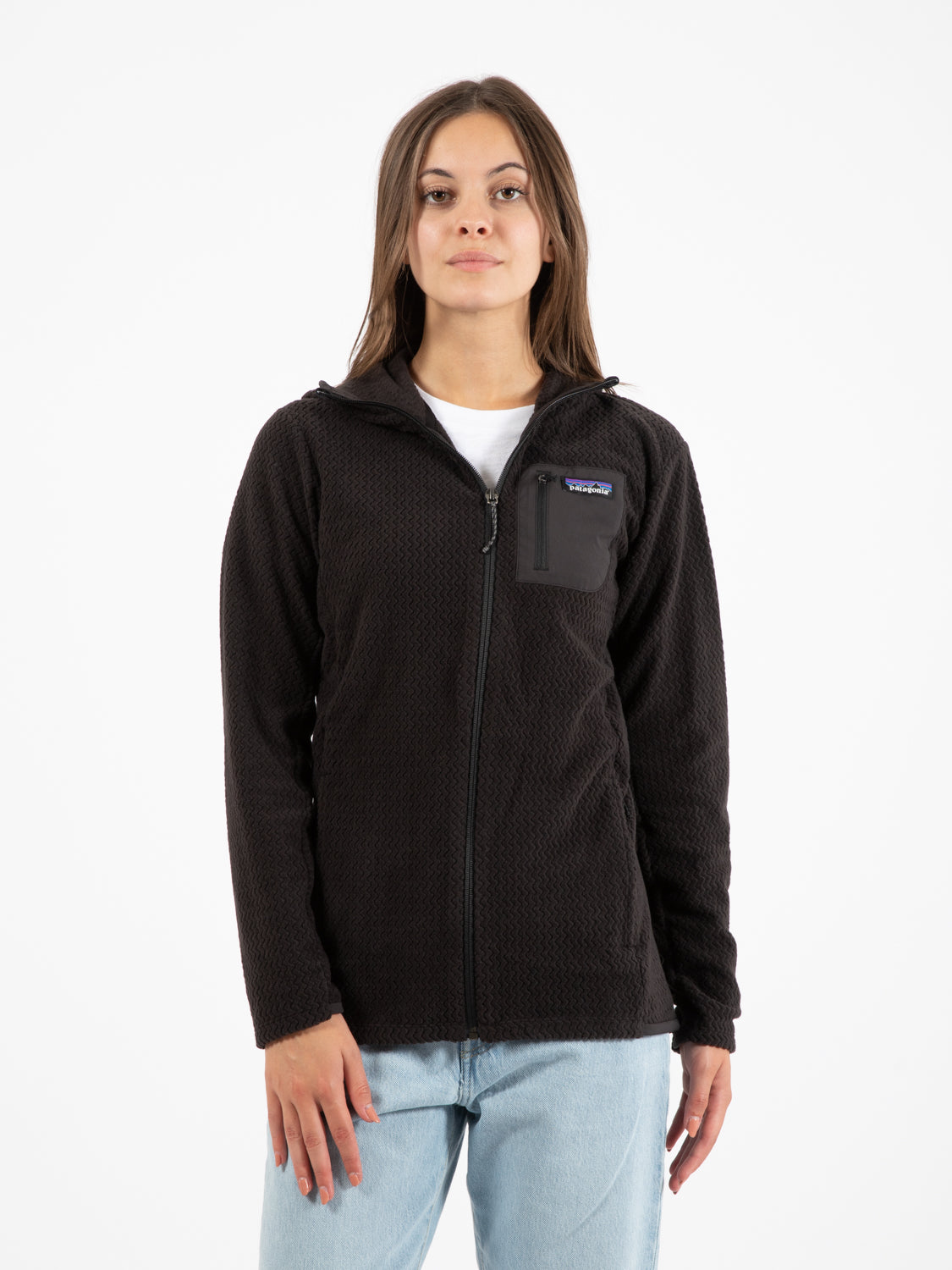 Women's R1® Air Full-Zip Hoody black