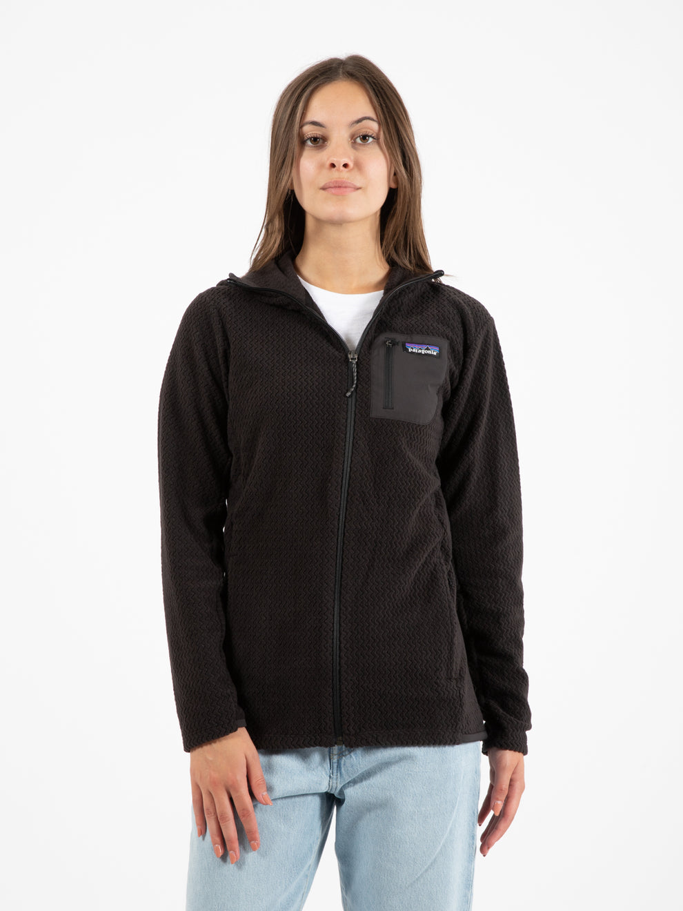 Women's R1® Air Full-Zip Hoody black