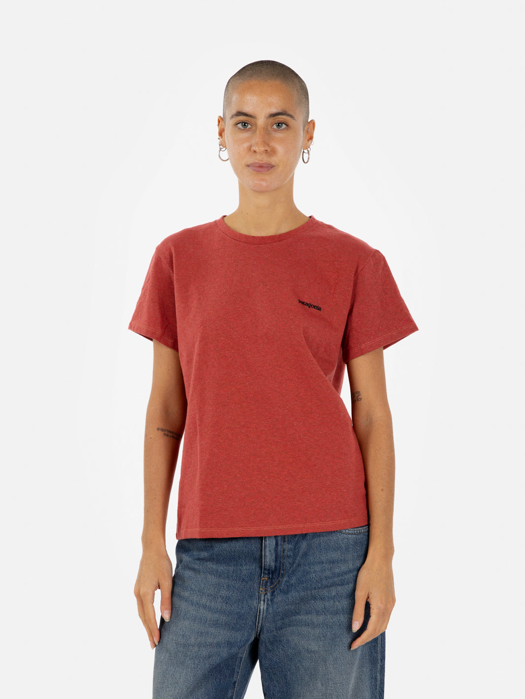 W'S P-& Logo Responsibli-tee potters red