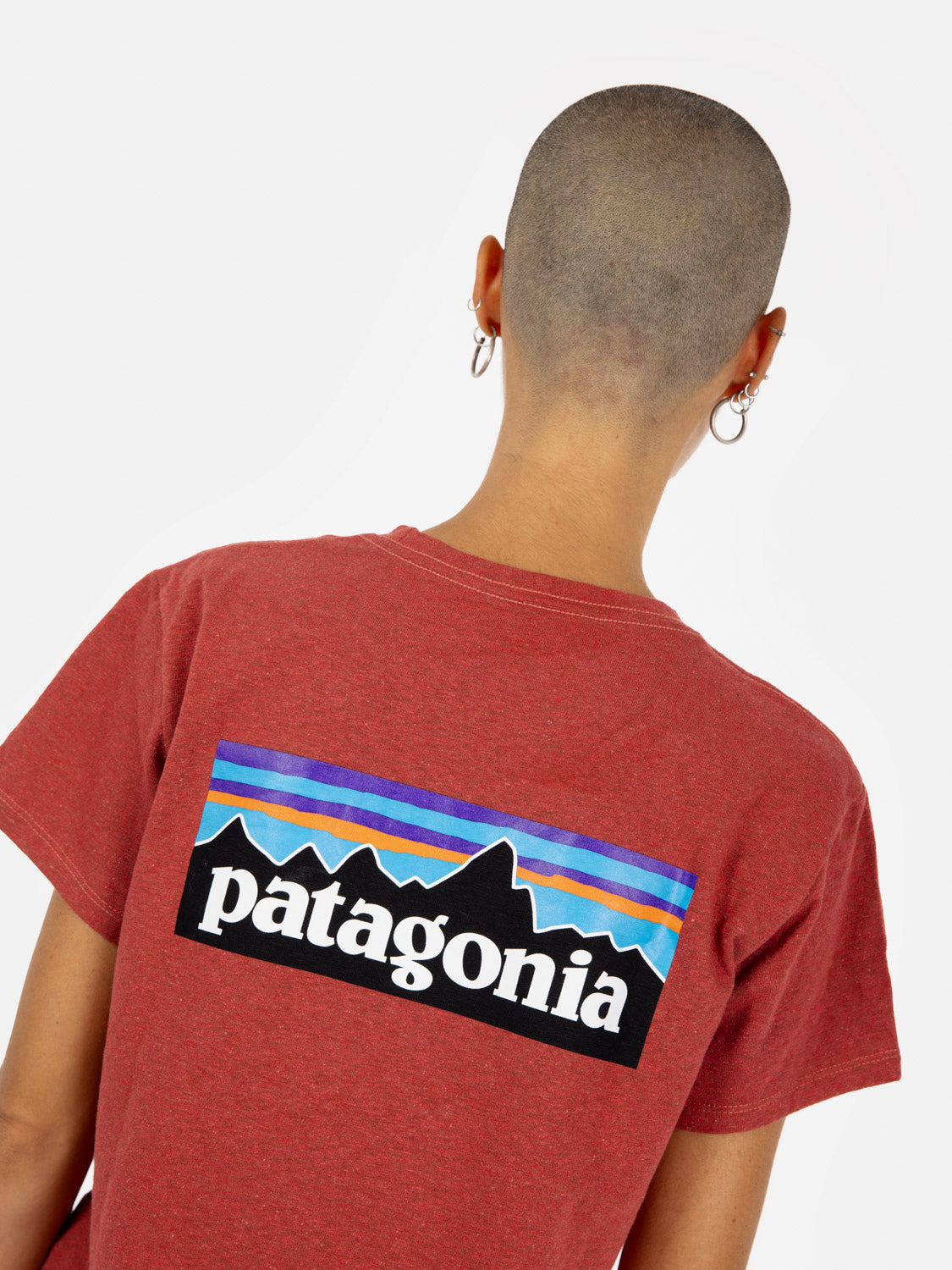W'S P-& Logo Responsibli-tee potters red