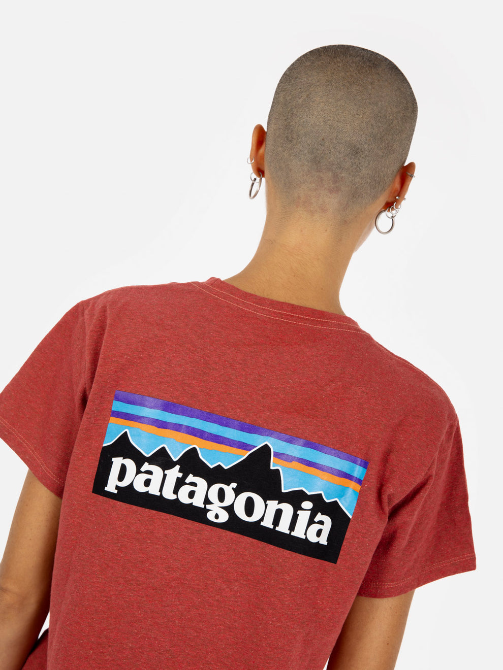 W'S P-& Logo Responsibli-tee potters red