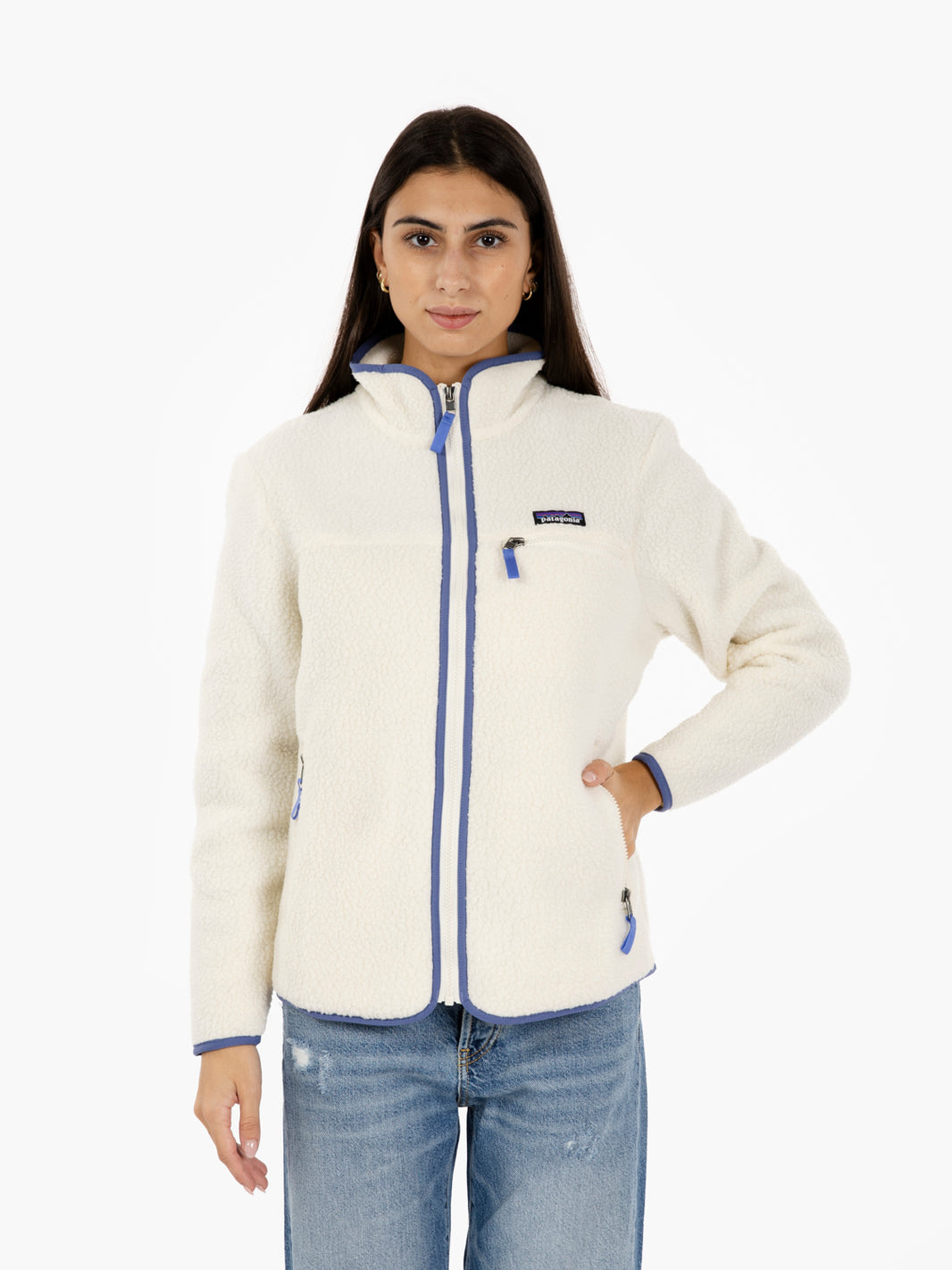 W'S Retro Pile Fleece jacket natural