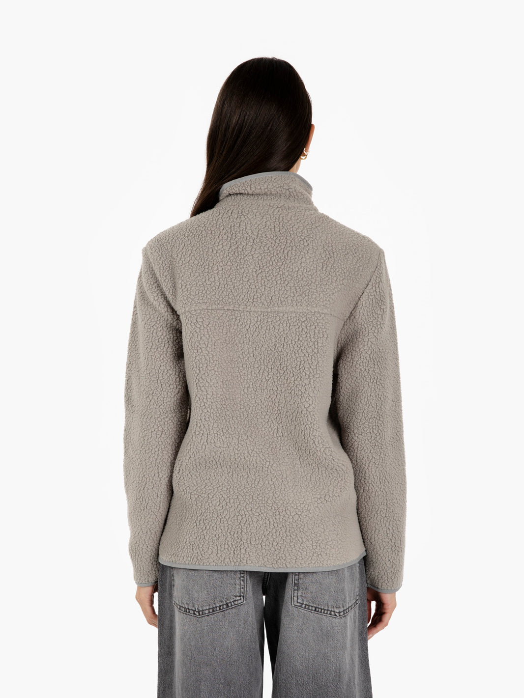 W'S RETRO FLEECE JKT RIVER ROCK GREEN 22795_RVGN