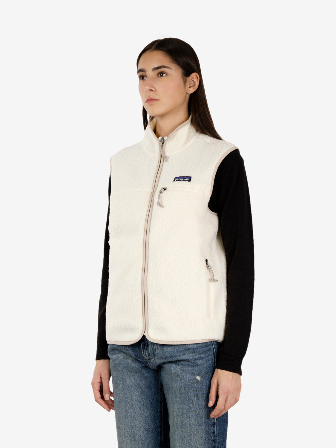 W'S Retro Pile Vest natural