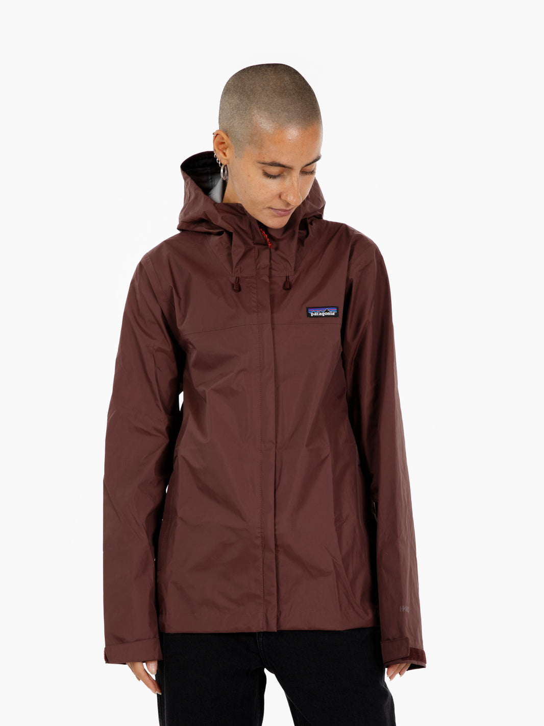 W'S Torrentshell 3L Rain jacket dark ruby
